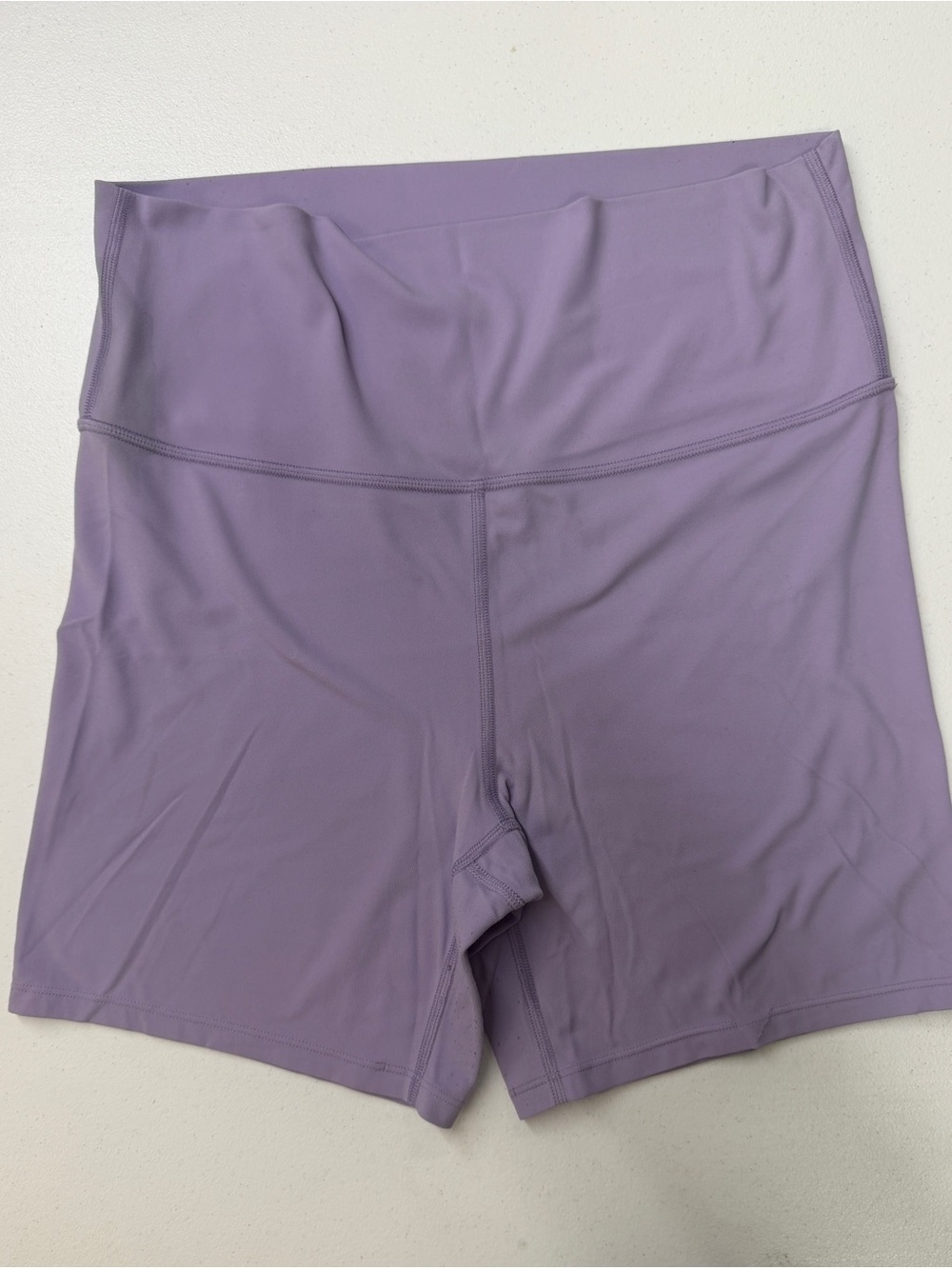all in motion Lavender High-Waist Bike Shorts